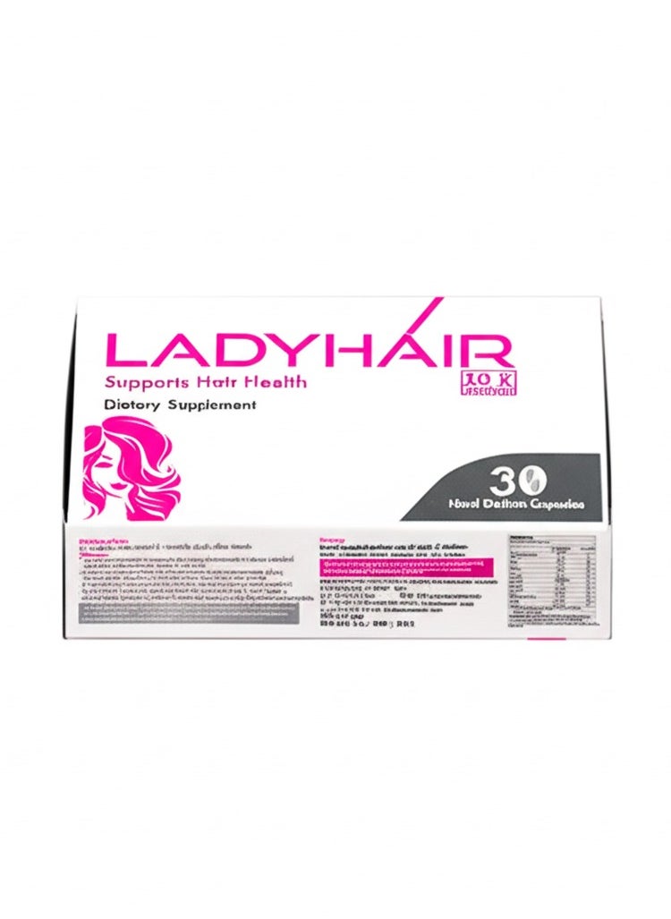 ROVYMEDX Ladyhair 30 Capsules  - Image 1