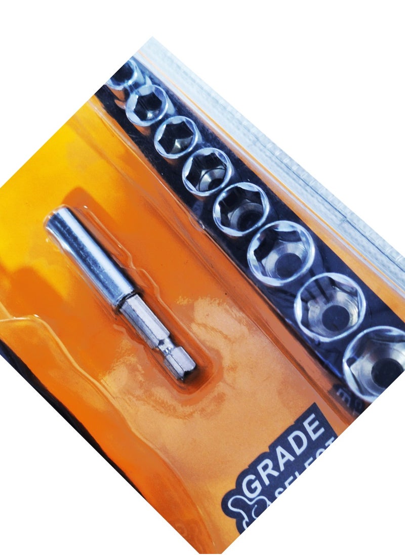 ABC - 24-piece ratchet screwdriver set, ergonomic and easy-to-use design, high quality and durability, suitable for precise and heavy work, used for loosening and installing various screws, maintaining electrical and electronic devices, repairing bicycles or mechanical tools, home maintenance projects and handicrafts, ideal for personal and professional use - Image 1