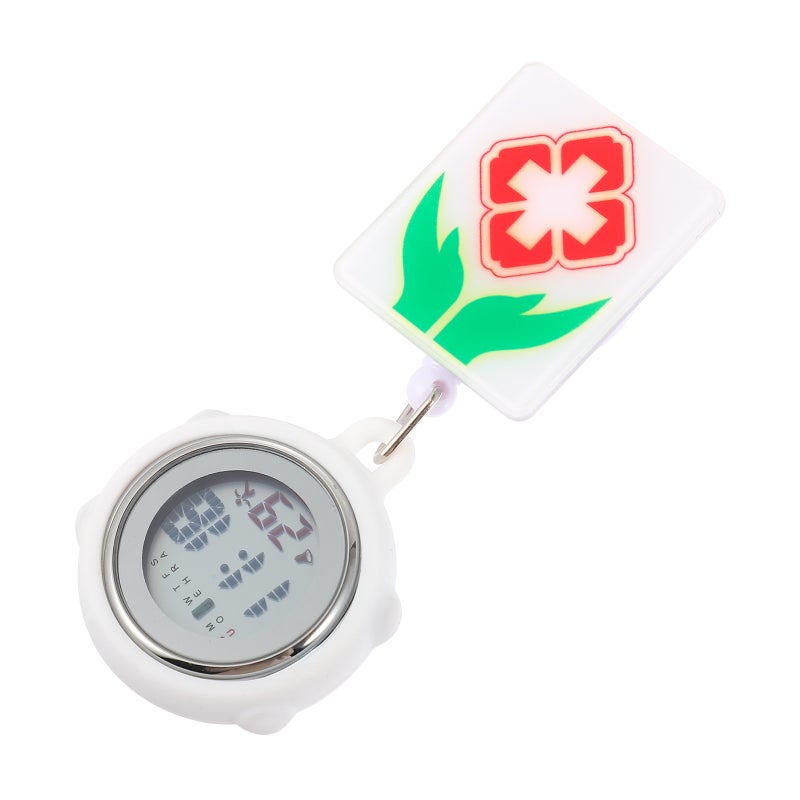 Clip Fob Pocket Watch Portable Alarm Design Watch Retractable Watch - Image 1