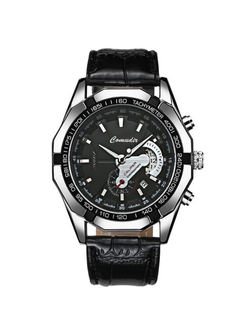 A generation of automatic movement watch men's calendar waterproof luminous non-mechanical watch large dial cross-border new