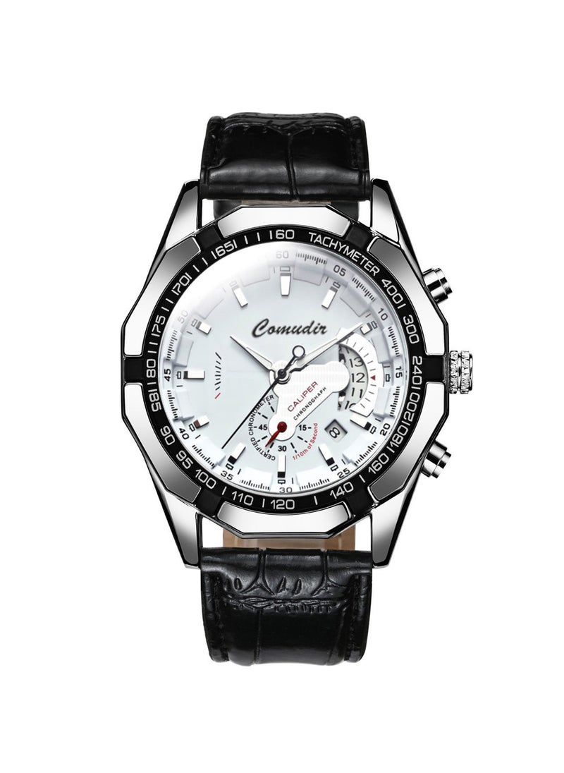 Generic - A generation of automatic movement watch men's calendar waterproof luminous non-mechanical watch large dial cross-border new - Image 1