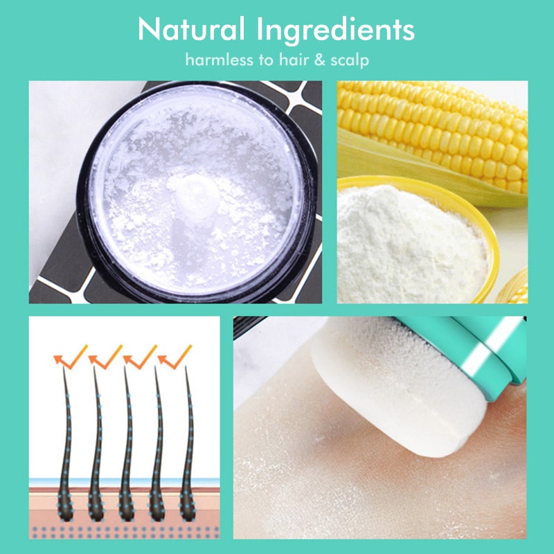 Hair Volume Powder for Straight & Curly Hair Keeping Hair Soft & Fluffy All Day No Mess Hair Root Lifting Volumizing & Texturizing Powder - Image 5