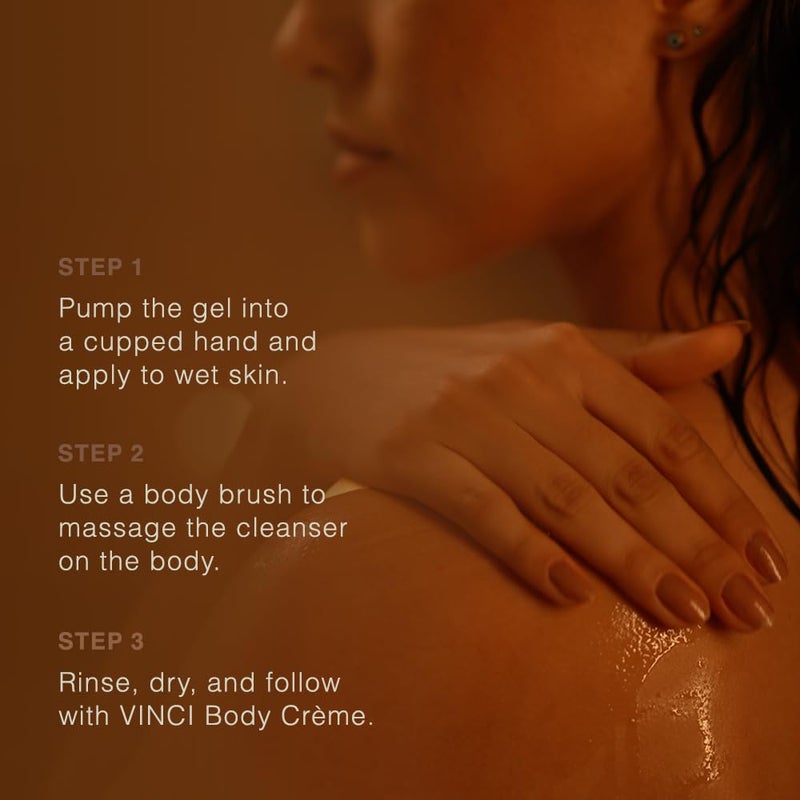 Vinci Botanicals غسول الجسم بالبرغموت والجرانيوم - غسول عطرى للجسم لترطيب وتوازن البشرة بديل للصابون العادي برائحة حلوة منعشة نباتي خالي من القسوة وخالي من البارابين 500 مل - Image 5