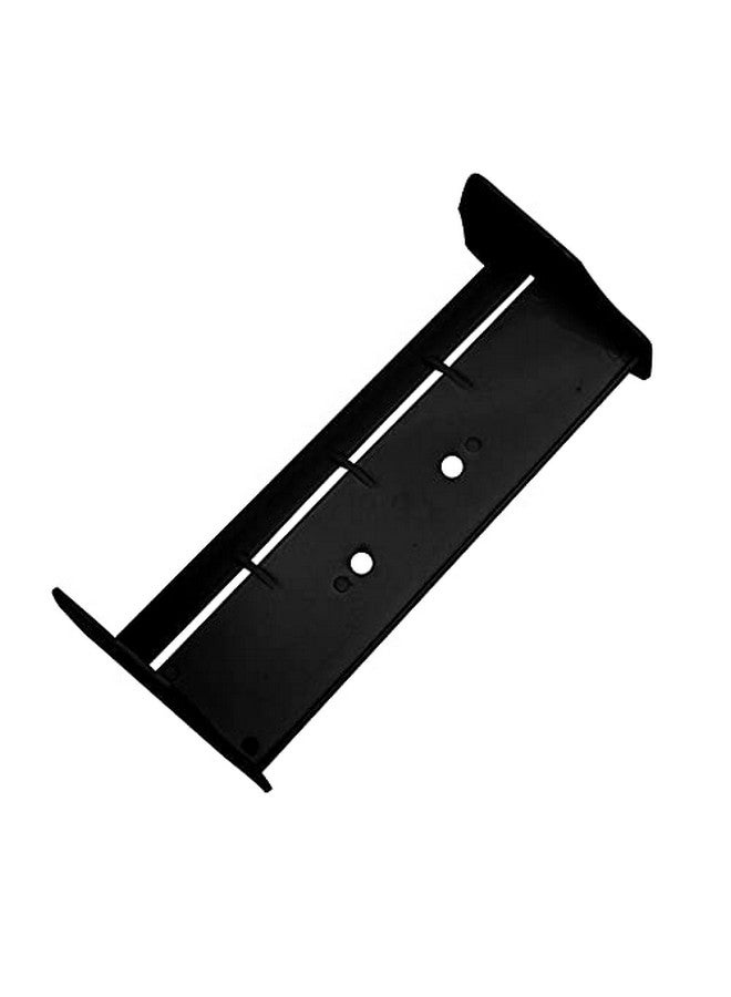 Vgoohobby Rc Force Rear Spoiler High Down Force Body Wing Tail Compatible With Hpi Hsp Redcat 1/10 Rc Off Road Short Truck Buggy Car Truck (Black)  - Image 1