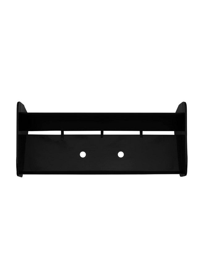 Vgoohobby Rc Force Rear Spoiler High Down Force Body Wing Tail Compatible With Hpi Hsp Redcat 1/10 Rc Off Road Short Truck Buggy Car Truck (Black)  - Image 3