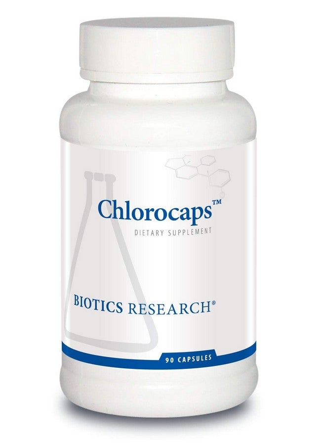 Biotics Research Biotics Research Chlorocaps Chlorophyllins, Vitamins, SOD & Catalase, Good Source of Magnesium 90 Caps - Image 1