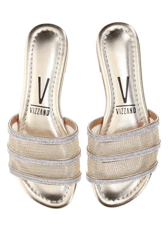 VIZZANO Flat Sandals for Women – Stylish Ladies Flat Sandals & Comfortable Flat Slippers