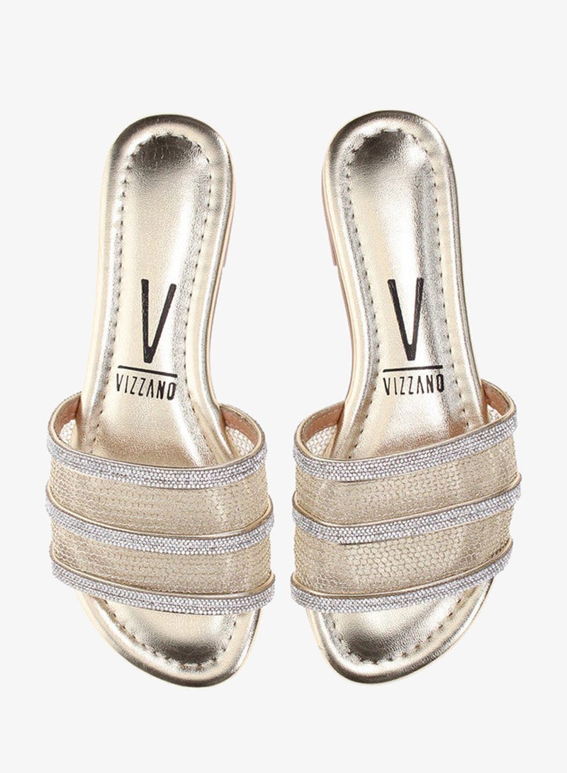 فيزانو صنادل مسطحة للنساء - صنادل مسطحة أنيقة ونعال مسطحة مريحة للسيدات - Image 5