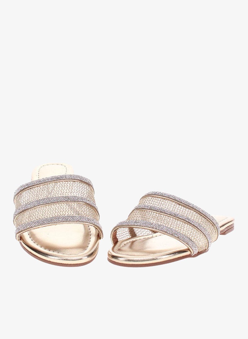 فيزانو صنادل مسطحة للنساء - صنادل مسطحة أنيقة ونعال مسطحة مريحة للسيدات - Image 4