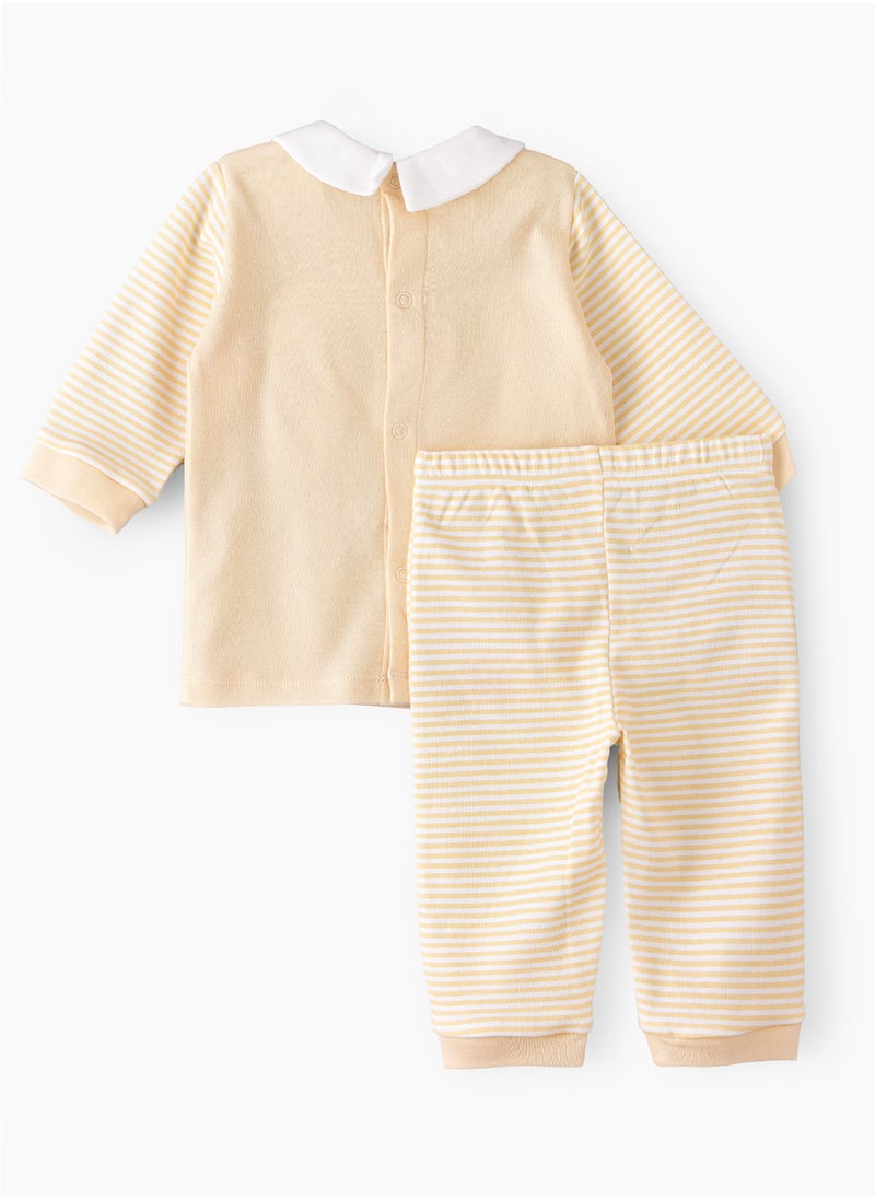 Tiny Hug Long Sleeve T-Shirt and Pyjama Set of Cotton for Girls, Soft and Comfortable Cotton pyjama Set for Kids, Perfect for Everyday Wear  - Image 2