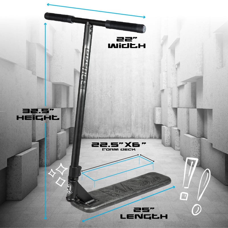 Madd Gear Bounce Trampoline Pro Scooter - Great for Practice (Black) - Image 3