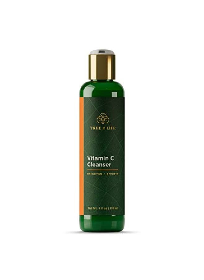 Tree of Life Beauty - Tree Of Life Vitamin C Facial Cleanser ; Cleanse Brighten And Rejuvenate With Vitamin E 4 Fl Oz - Image 1