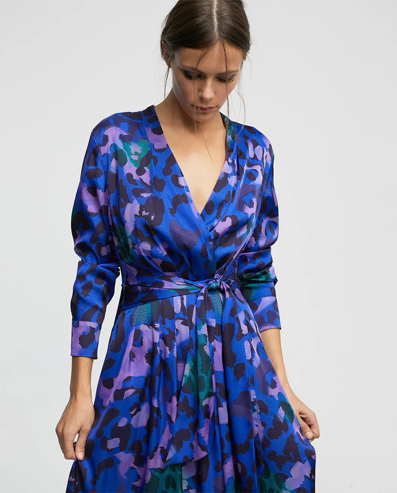 Lola Casademunt Animal print dress