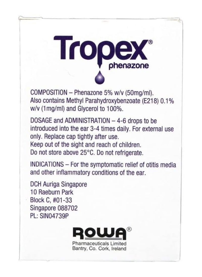 Tropex - Ear Drop, 10 Ml - Image 1