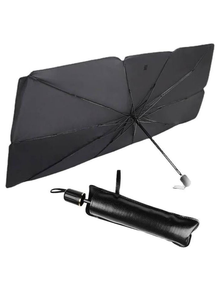 DubaiGallery Foldable Car Sunshade Umbrella In Car Covers Car Umbrella Windshield Shades Visor For Front Windows - Image 1