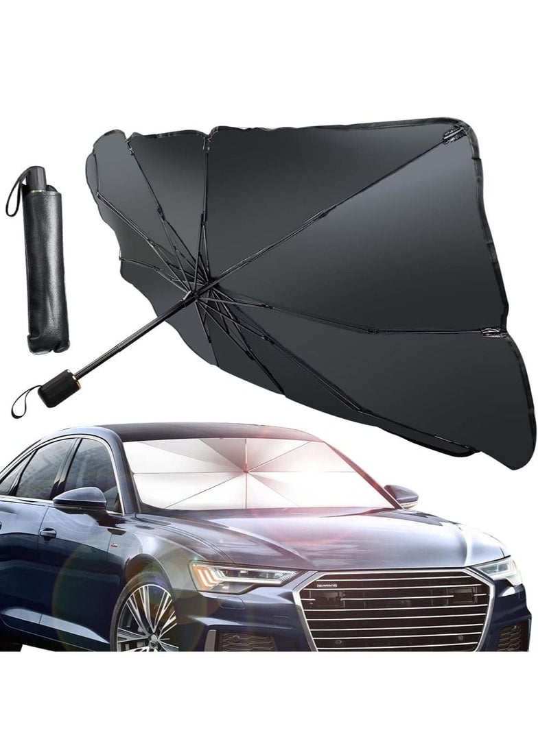 DubaiGallery Foldable Car Sunshade Umbrella In Car Covers Car Umbrella Windshield Shades Visor For Front Windows - Image 4