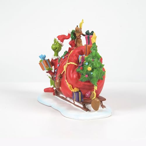 Department 56 Dr. Seuss Grinch Village Accessories Small Heart Grew Figurine, 3.75 Inch, Multicolor - Image 5