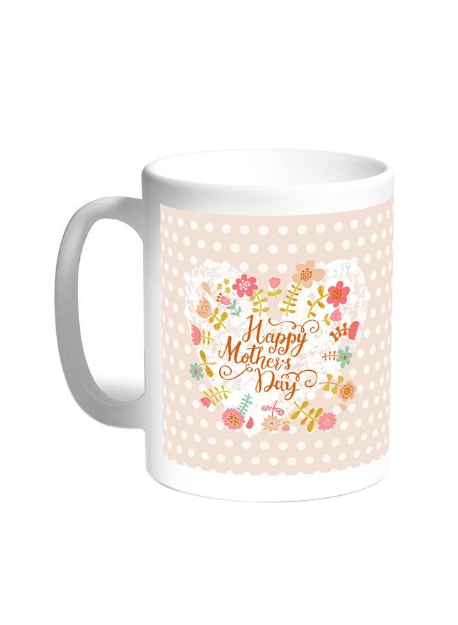 RKN Happy Mother's Day Printed Coffee Mug White 11ounce - Image 1