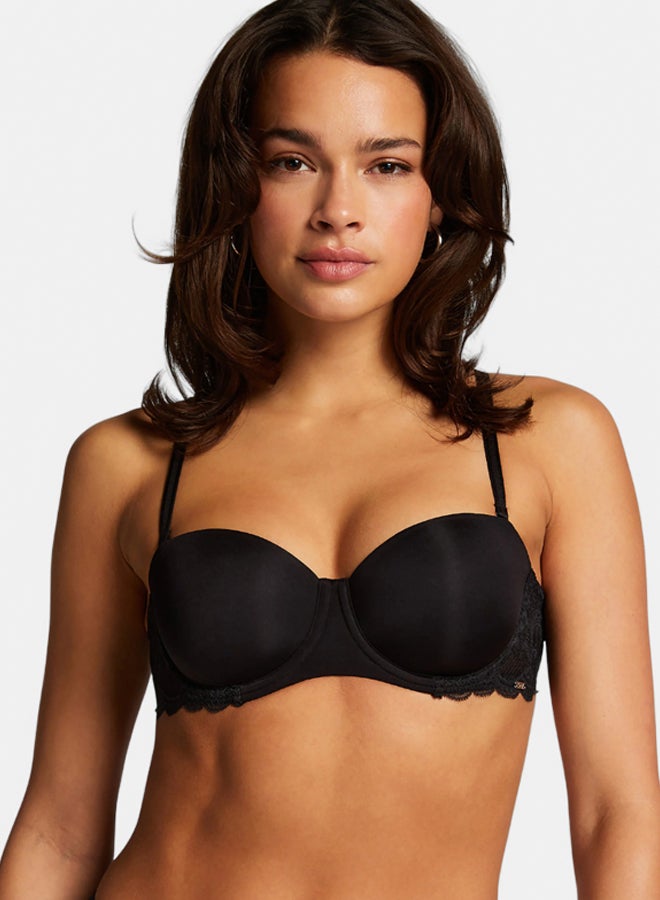 hunkemoller Secret Lace Padded Underwired Bra  - Image 1