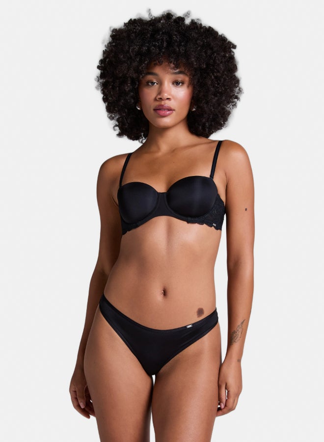 hunkemoller Secret Lace Padded Underwired Bra  - Image 3