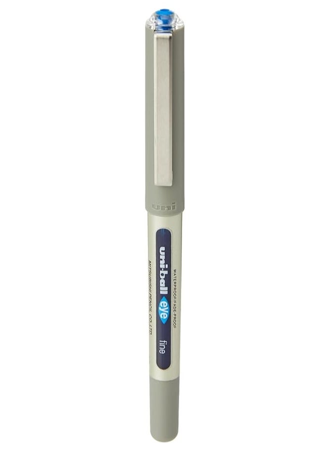 Uniball Uni-Ball Ub157 Eye Fine Pen - Blue, Matte  - Image 2