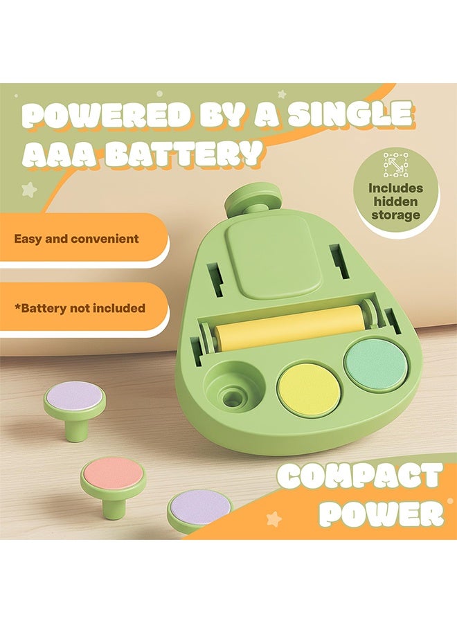 Electric Baby Nail Trimmer File for Infants and Kids, 6 Grinding Heads, Low Vibration & Gentle Power for The Care of Your Baby,Safe and Quiet - Image 5