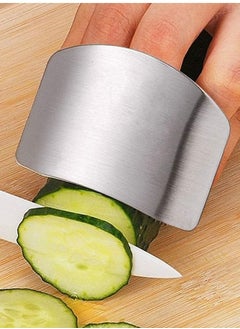 Stainless Steel Finger Protector Avoid Hurting When Slicing And Dicing Fruits And Vegetable