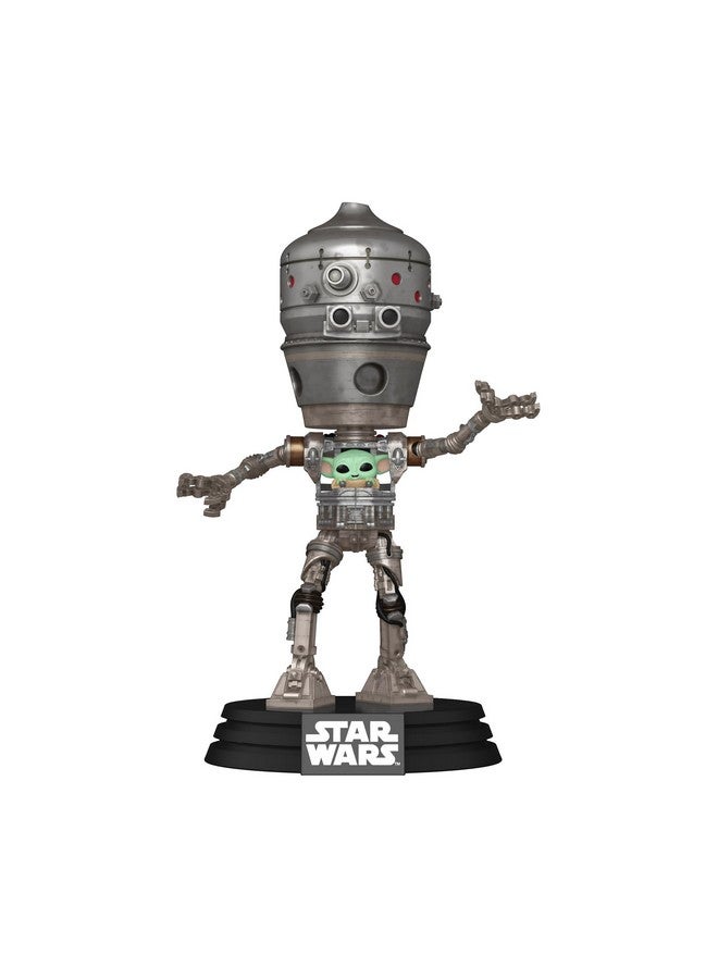 Funko Pop Deluxe: Star Wars: The Mandalorian 0 - Grogu (The Child, Baby Yoda) - (IG-12) - Collectable Vinyl Figure - Gift Idea - Official Merchandise - Toys for Kids & Adults - Sci-Fi Fans - Image 2