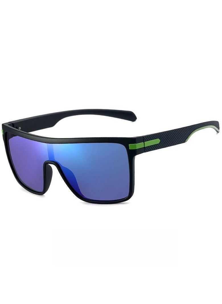 HDCRAFTER New Polarized Integrated Large Frame Sunglasses - Image 1