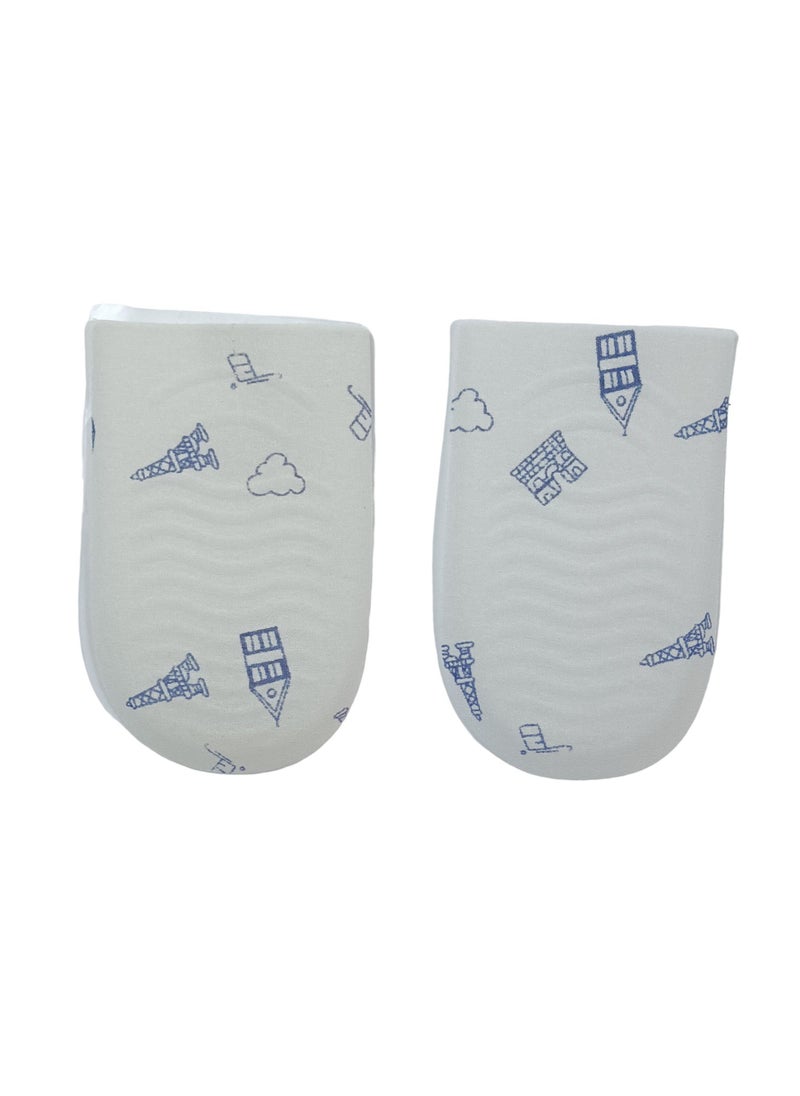 Generic - Gel Cushion Foot Heel Pad Insoles Care Protector Pain Relief - Image 1