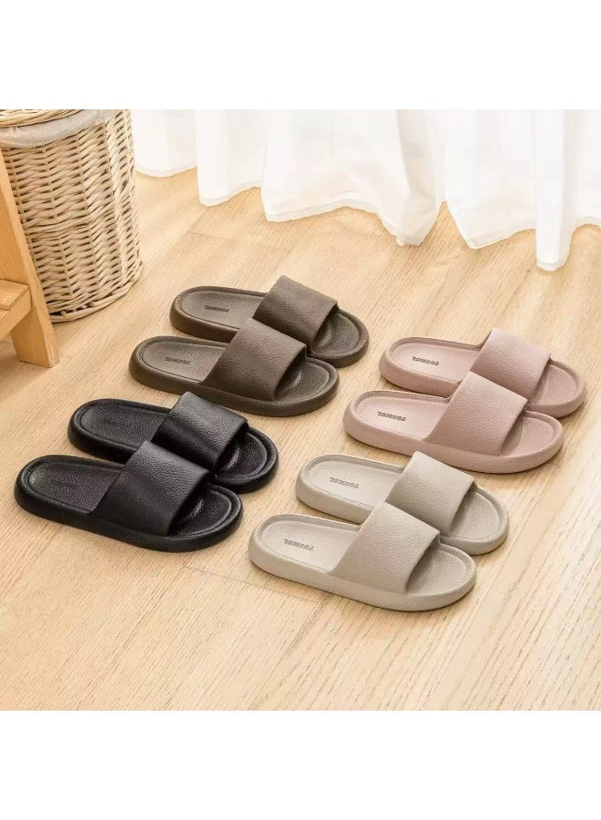 YOUMSL Unisex Non-Slip Soft Anti-Odor Home Slide Slippers - Image 2