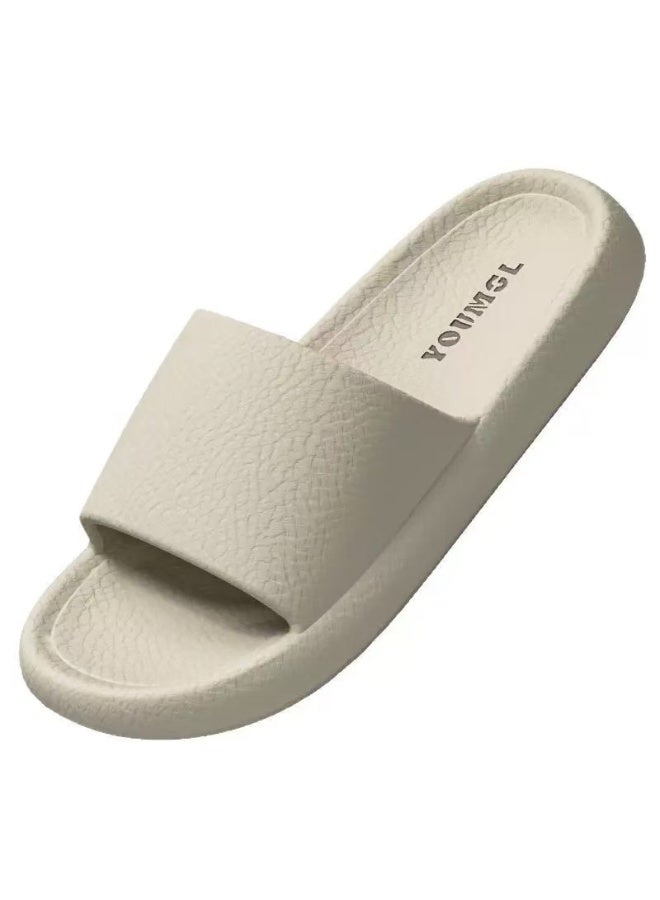 YOUMSL Unisex Non-Slip Soft Anti-Odor Home Slide Slippers - Image 1