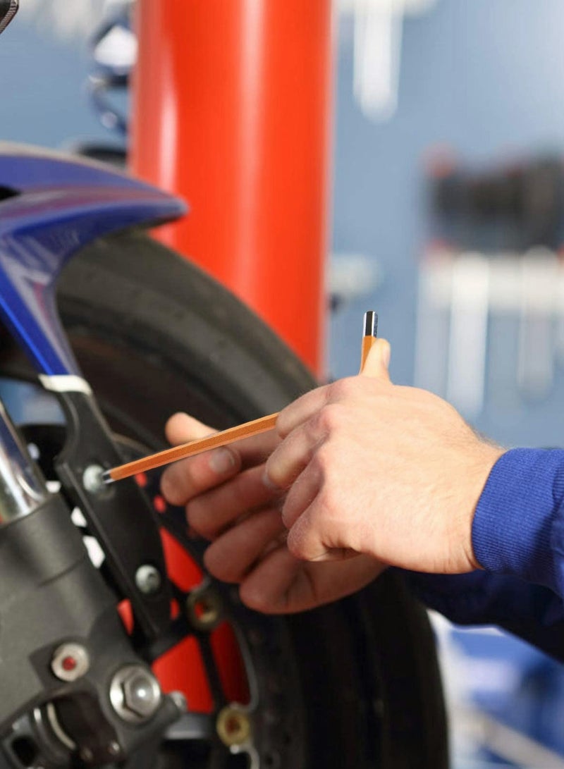 SYOSI Metric Long Arm Hexagon Wrench Tools Set with Ball End, Alloy Steel L-Keys Wrenches for Bike and Motorcycle Maintenance, 9pcs - Image 3