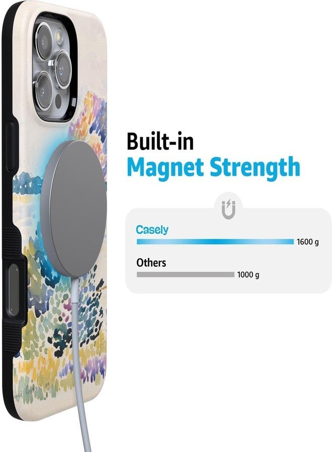 Casely iPhone 16 Pro Case | Calm Waters | The Met Series | Compatible with MagSafe | Bold Protective Design - Image 3