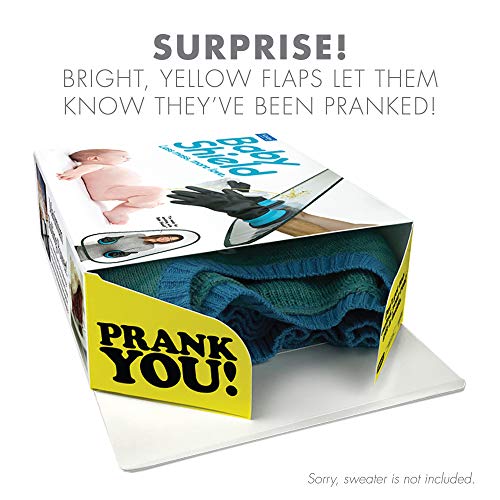 Prank Pack Prank-O Baby Shield – Funniest Prank Gift Box | Hilarious Empty Gag Gift for White Elephant & Christmas 2025 | Funny Gift Box for Coworkers, Friends & Men Who Have Everything, As Seen on Shark Tank - Image 2