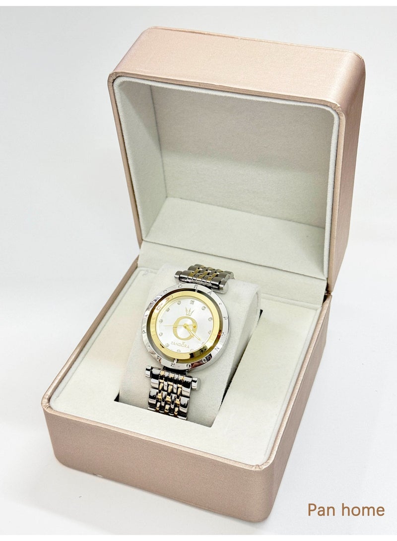 Pan Home Luxury elegant high-end watch stainless steel watch - Image 1