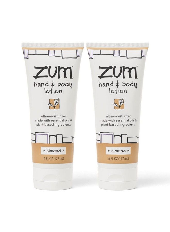 ZUM Hand And Body Lotion Almond 6 Fl Oz (2 Pack) - Image 2