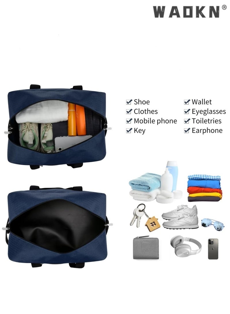 Compact and Lightweight Small Gym Bag, 14-Inch Carry-On Mini Duffel Bag, Perfect for Travel, Sports, and Daily Use - Ideal for Fitness Enthusiasts