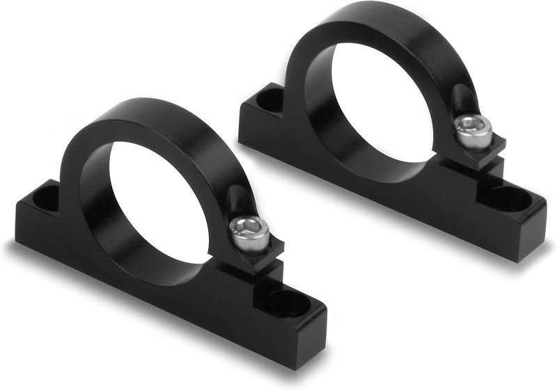 Holley 162-573 Black Mounting Bracket for HP Billet Fuel Filters - Image 1