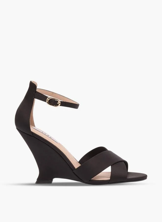 Elle Women Cross Strap Wedge Heel Sandals