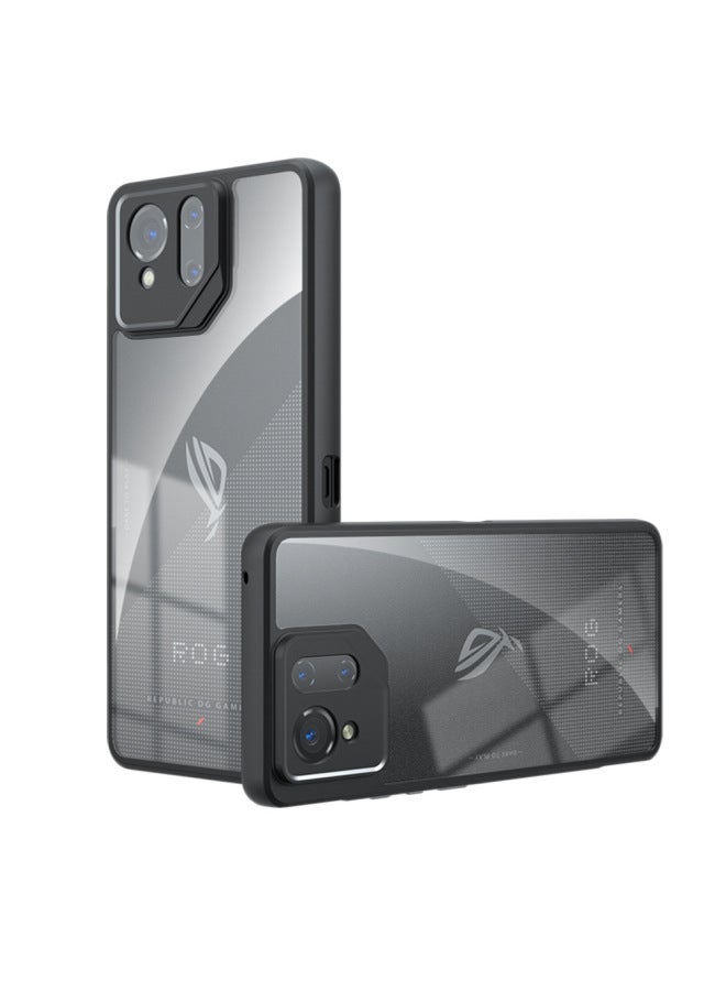 For ASUS ROG9Pro Phone Case Skin Feel Frosted Air Bag Qijia TPU Pc Case Beer Shell Red Devil 9Pro-Color:Strange Armor-transparent-Applicable Models:Asus Rog 9pro  - Image 1