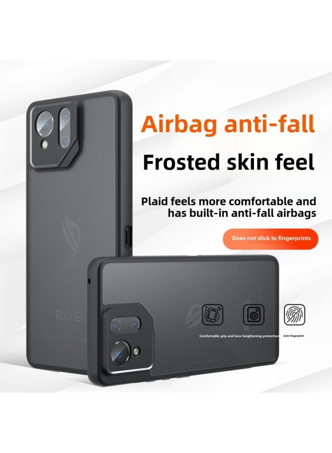 For ASUS ROG9Pro Phone Case Skin Feel Frosted Air Bag Qijia TPU Pc Case Beer Shell Red Devil 9Pro-Color:Strange Armor-transparent-Applicable Models:Asus Rog 9pro  - Image 2