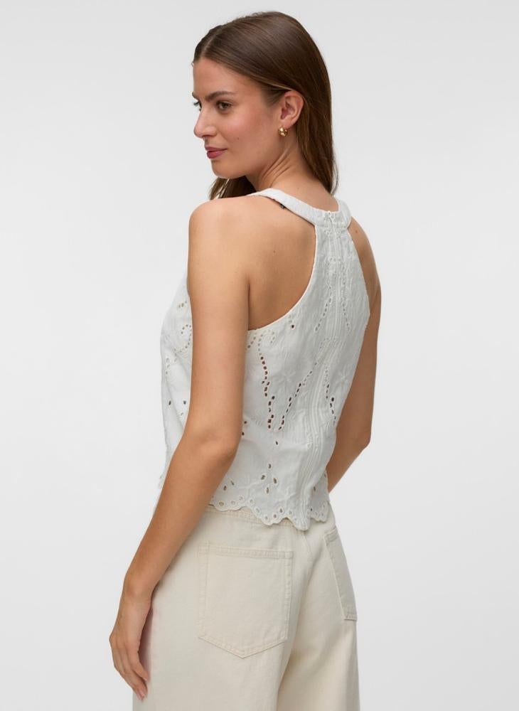 VERO MODA VMLYNG Halterneck Sleeveless Top - Image 2