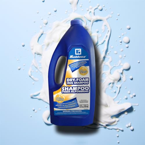 Koblenz 20-0529-6 Dry Foam Rug Shampoo, 32-Ounce, White - Image 4