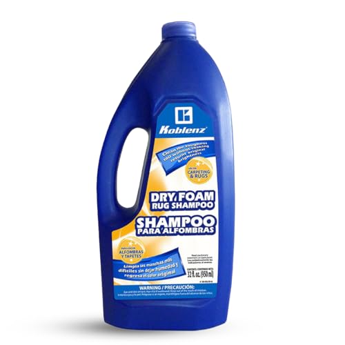 Koblenz 20-0529-6 Dry Foam Rug Shampoo, 32-Ounce, White - Image 1