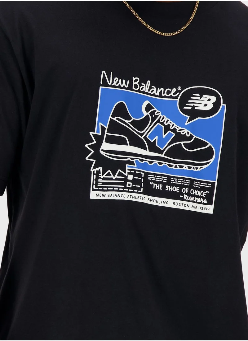New Balance New Balance Relaxed Ad T-Shirt