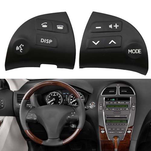 SYOWADA 84250-33190-C0 Steering Wheel Volume Control Signal Switch Buttons Replacement for Lexus ES350 2007 2008 2009 2010 - Image 2