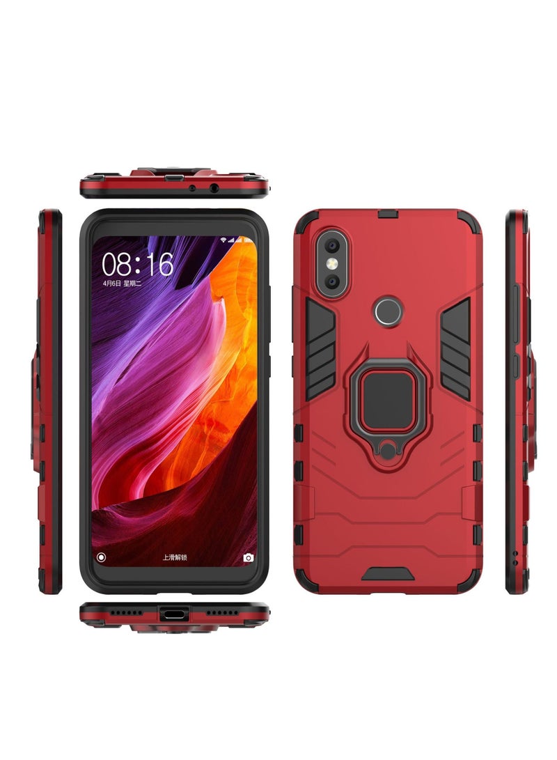 RED Protective Cover With Ring Bracket For Xiaomi - Image 1