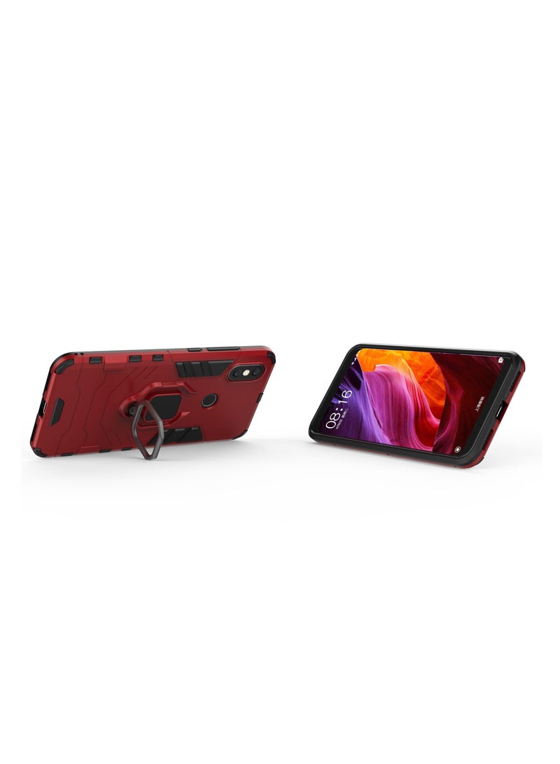 RED Protective Cover With Ring Bracket For Xiaomi - Image 2