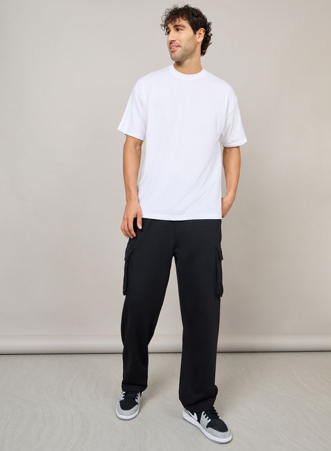 Styli Styli Back Slogan Print Oversized T-Shirt  - Image 2